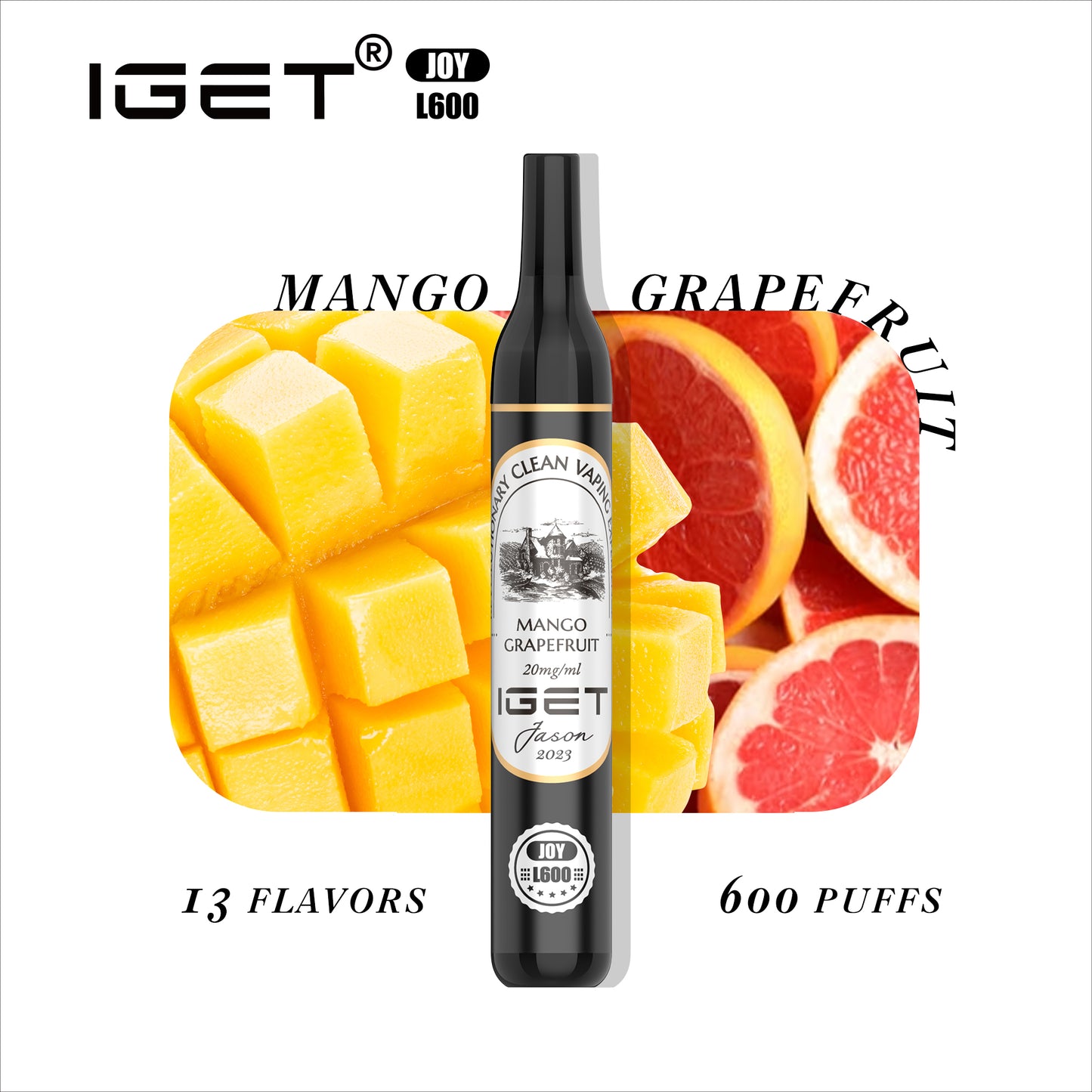 IGET JOY 600 puff 2%