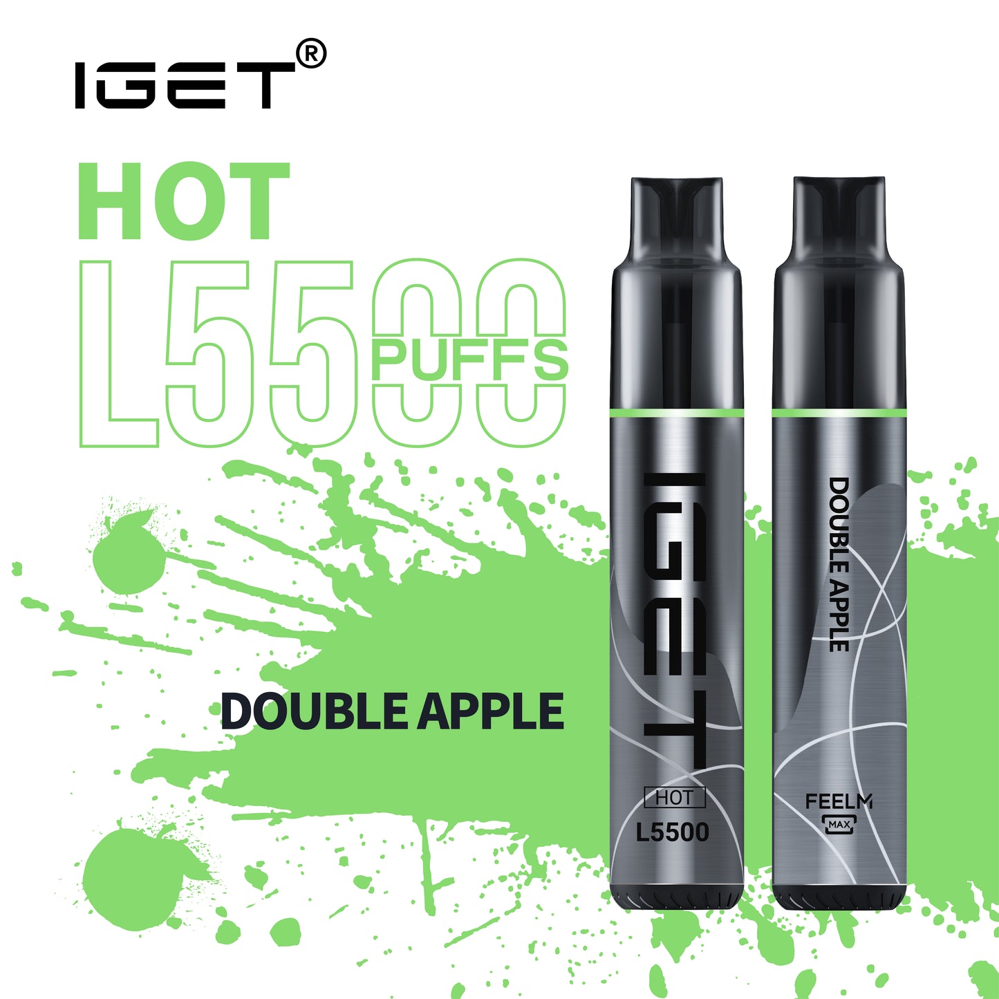 IGET HOT 5500 Puff 5%
