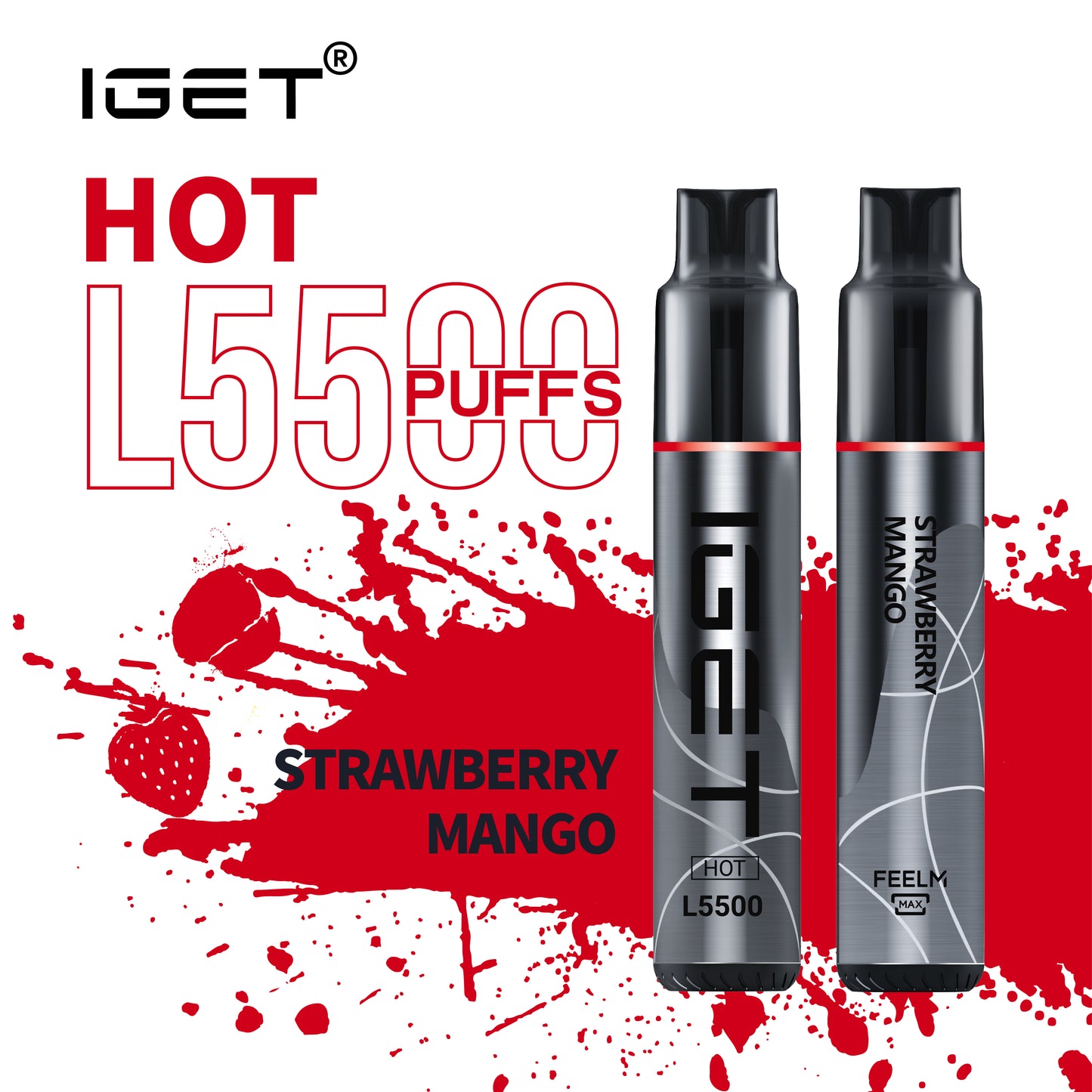 IGET HOT 5500 Puff 5%