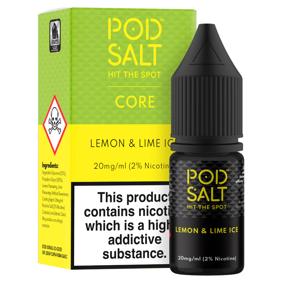 POD SALT E-liquid 20Mg CORE