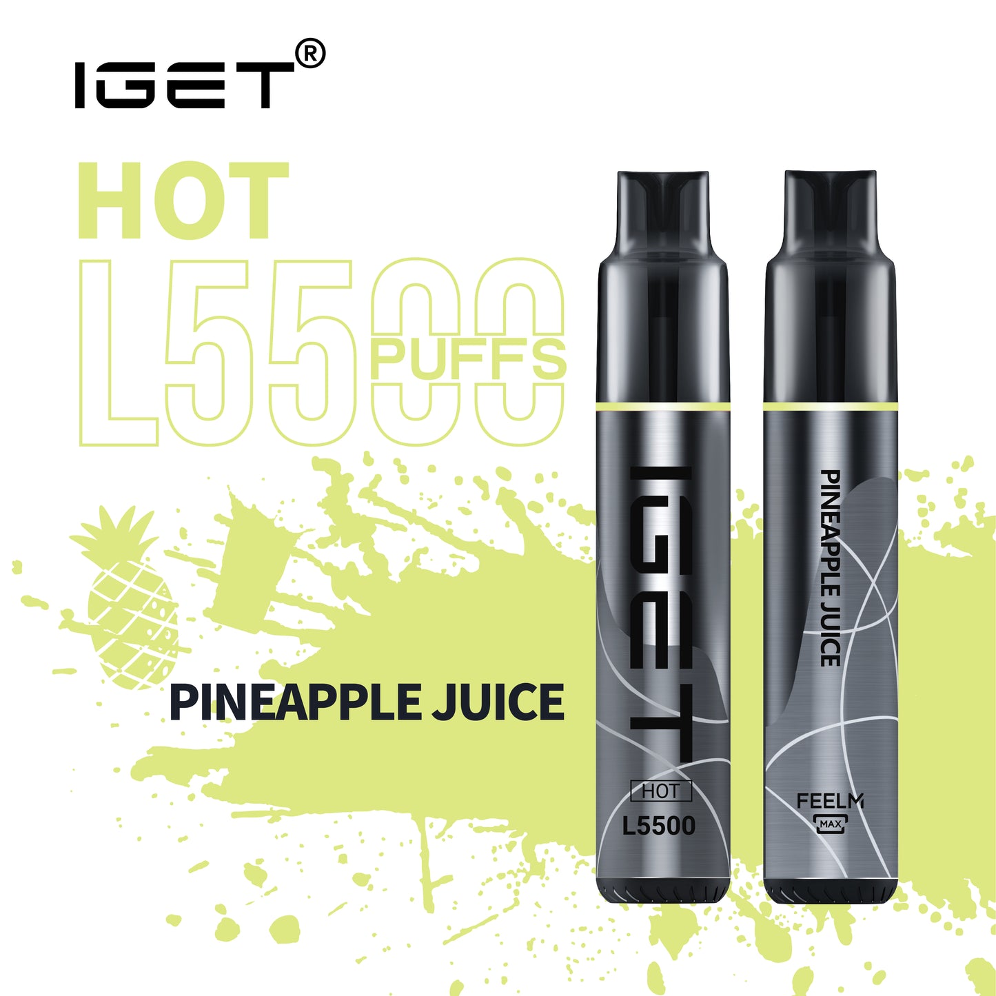 IGET HOT 5500 Puff 5%