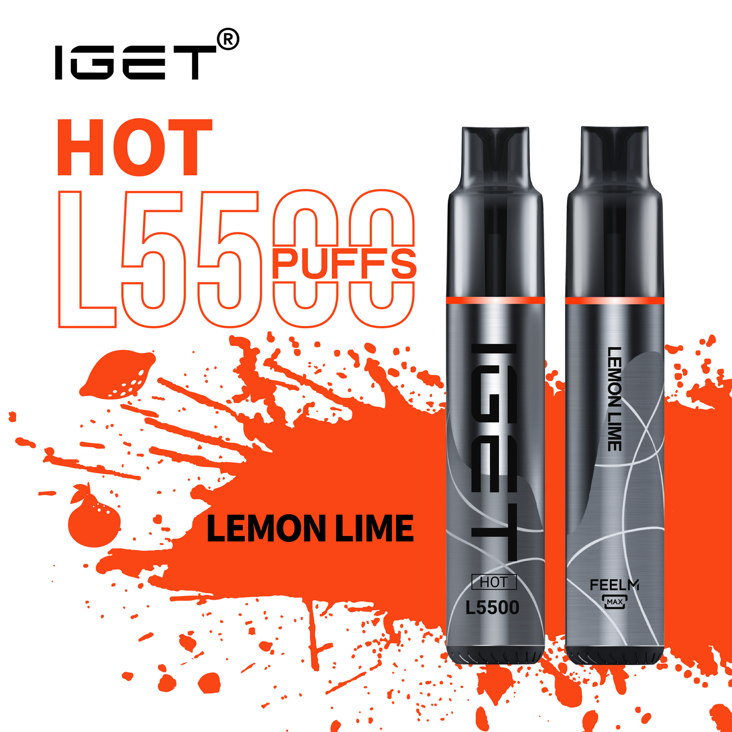 IGET HOT 5500 Puff 5%