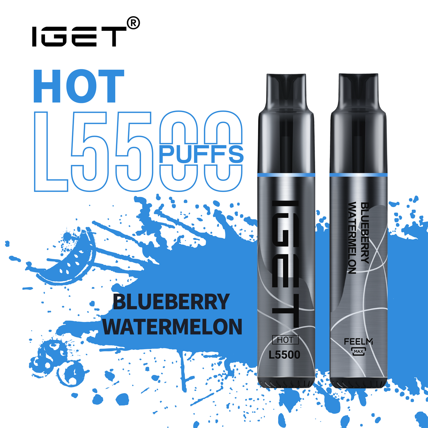 IGET HOT 5500 Puff 5%