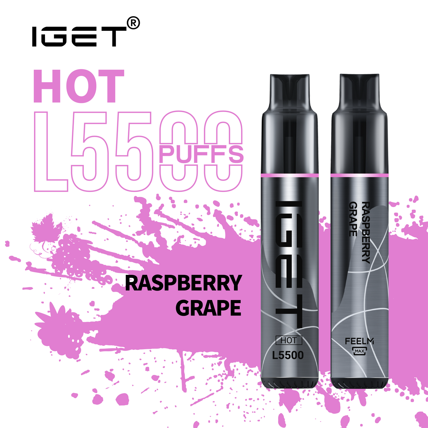 IGET HOT 5500 Puff 5%