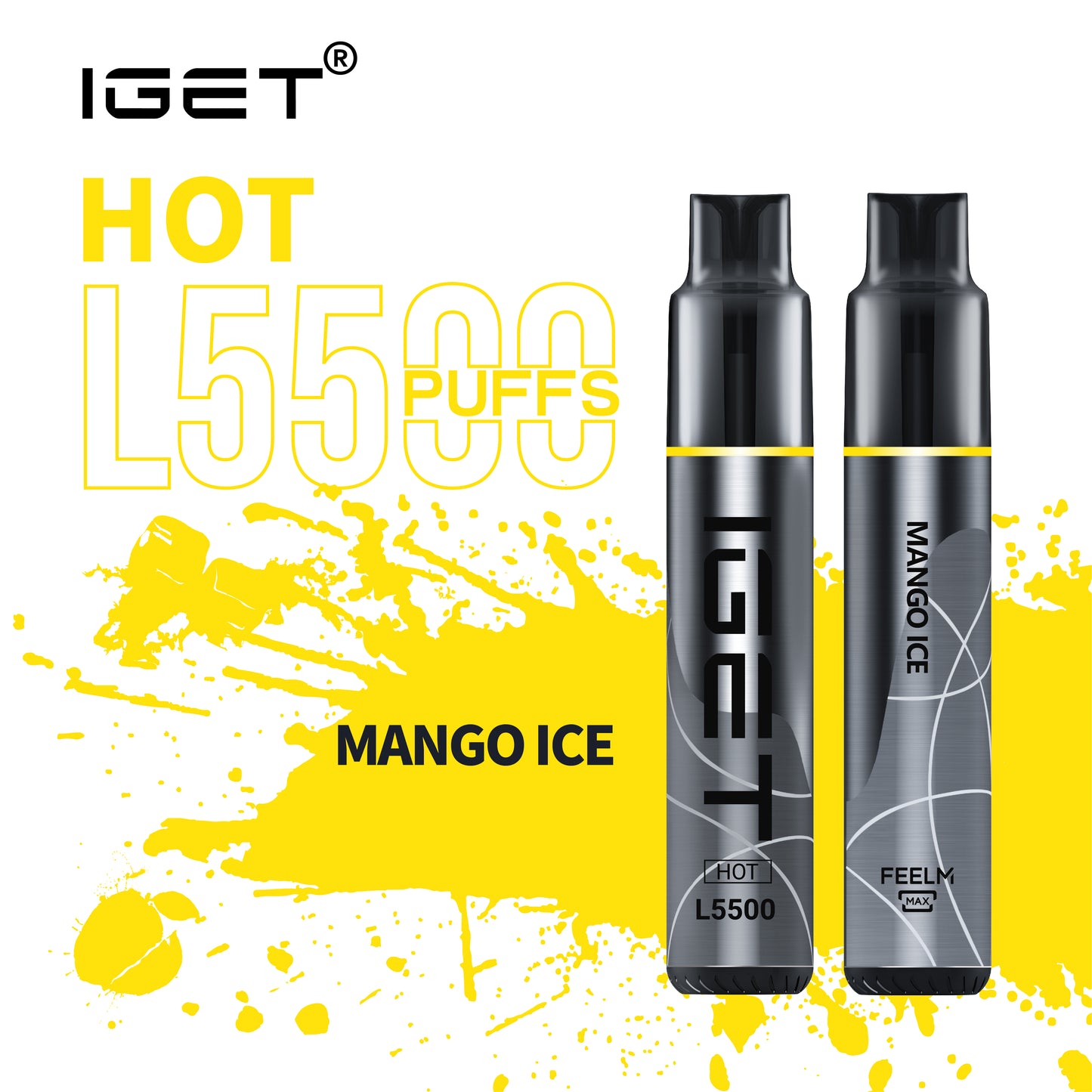 IGET HOT 5500 Puff 5%