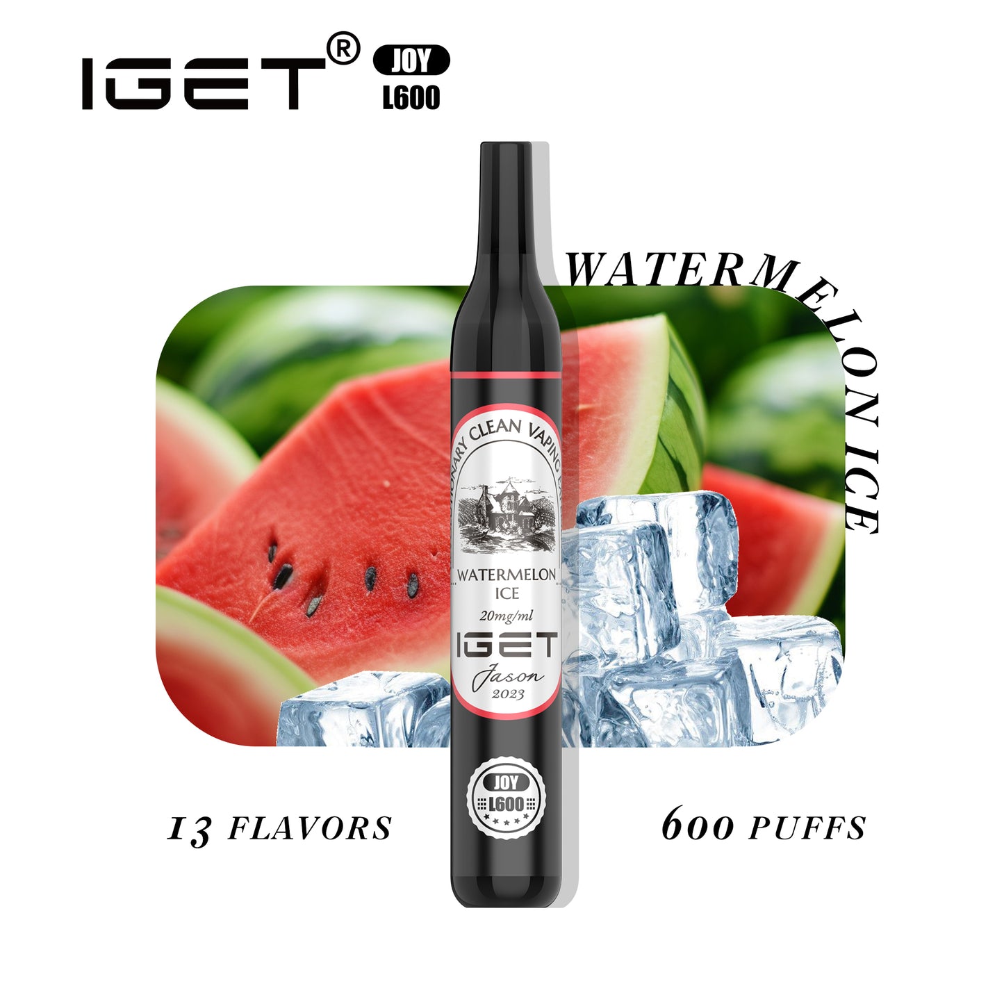 IGET JOY 600 puff 2%