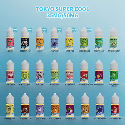 Tokyo Super Cool 35mg E-liquid