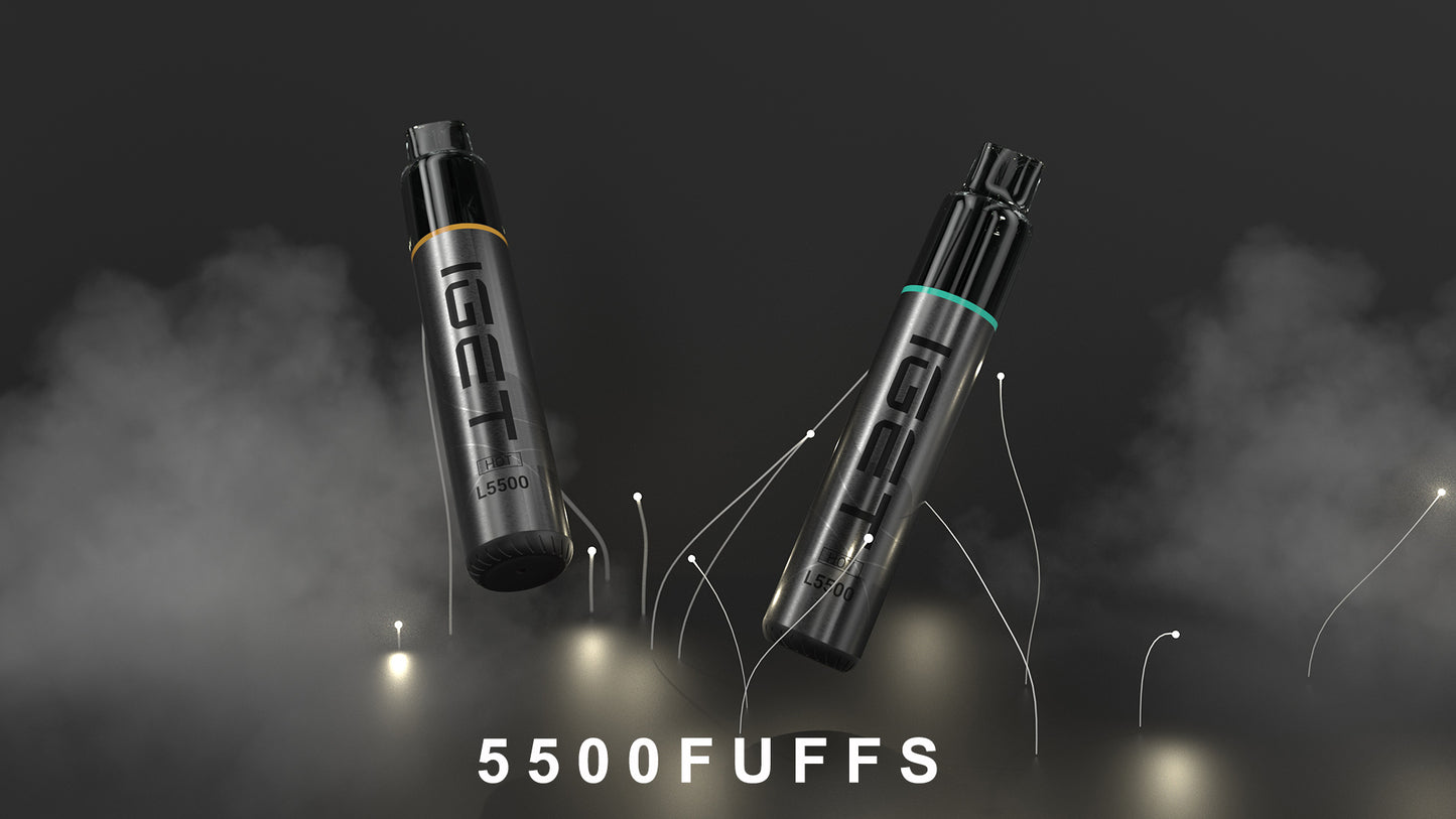 IGET HOT 5500 Puff 5%
