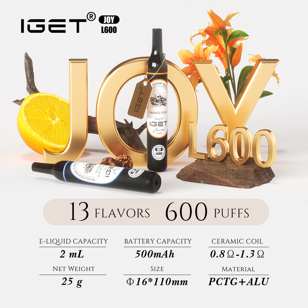 IGET JOY 600 puff 2%