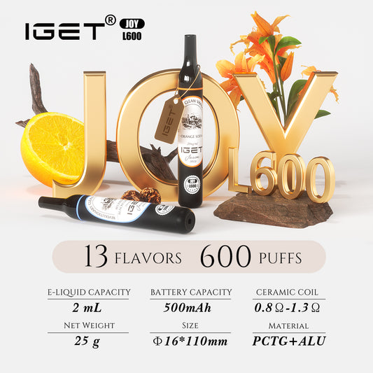 IGET JOY 600 puff 2%