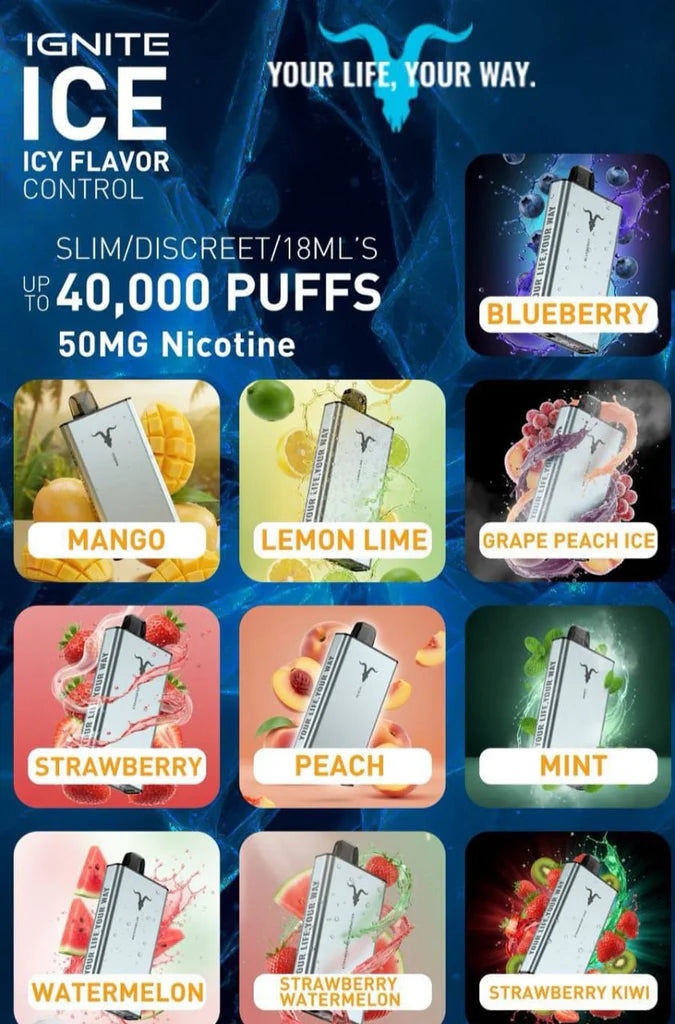 IGNITE ICE 40k Puff 5%